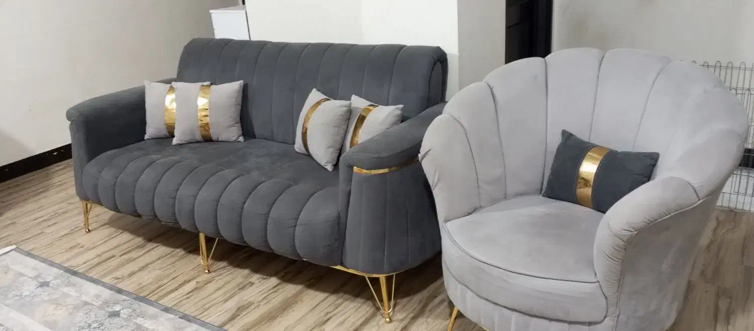 مبل صدفی|مبلمان خانگی و میز عسلی|اندیشه, اندیشه فاز ۱|دیوار