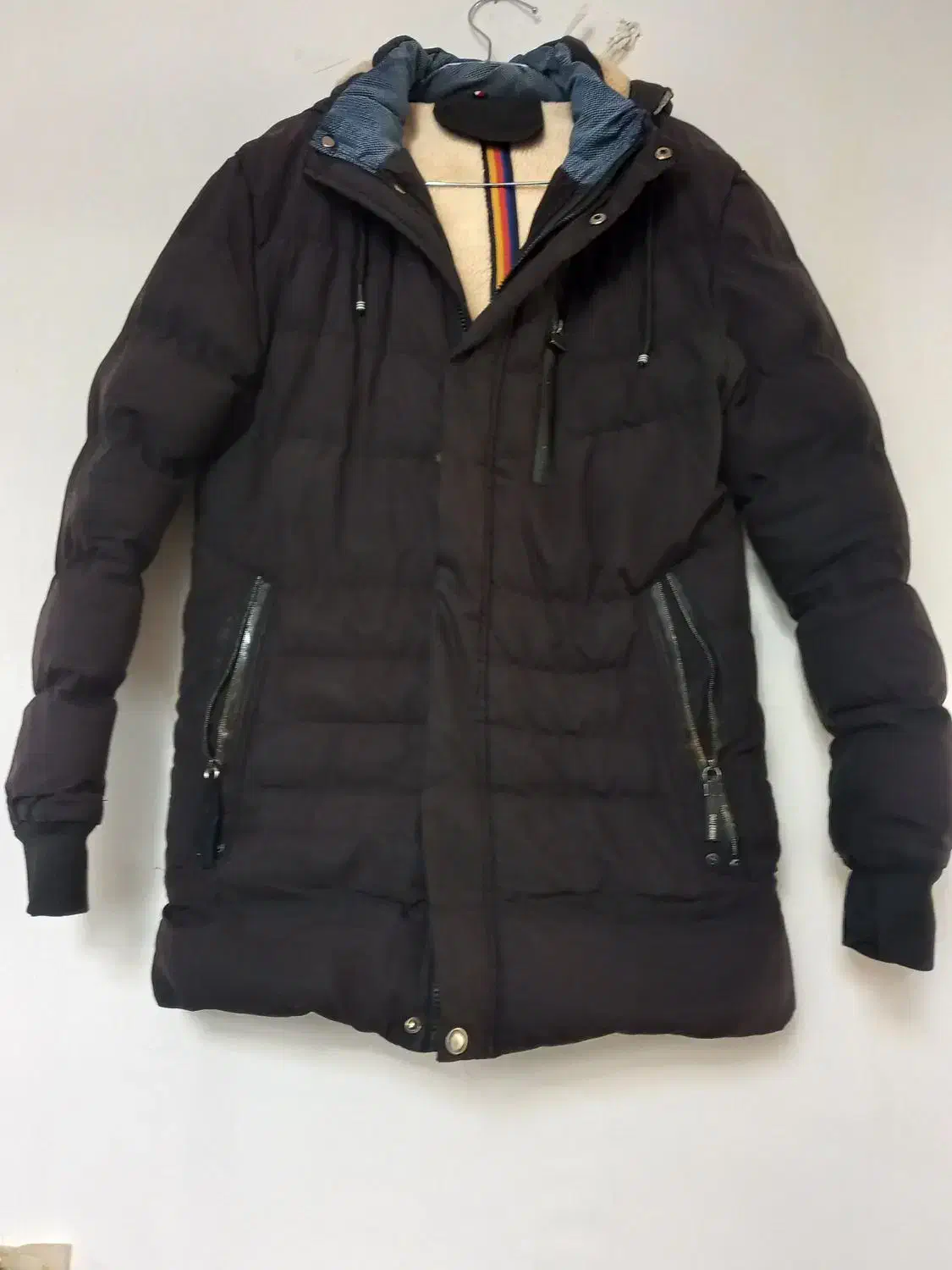 کاپشن مردانه سایز ۴۸ در حد نو|لباس|محمدیه-قزوین, |دیوار