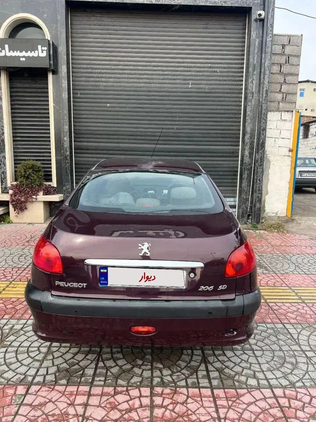 ۲۰۶ اس دی ۹۳|خودرو سواری و وانت|آمل, |دیوار