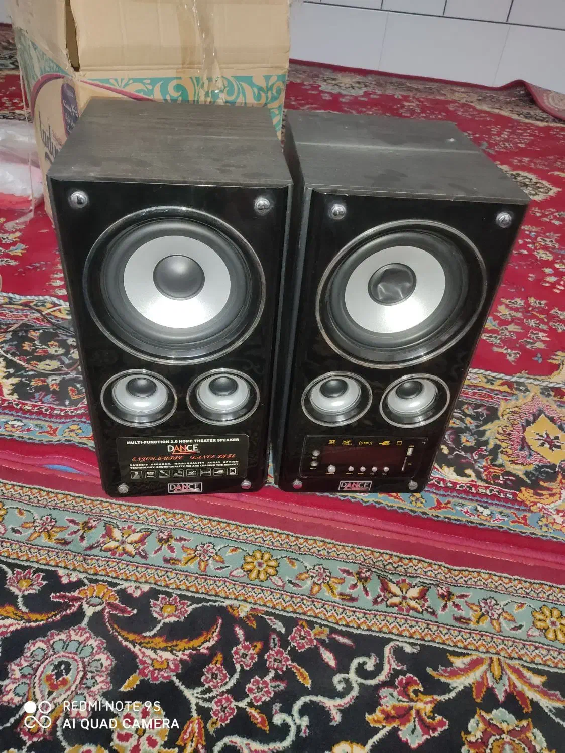 اسپیکر با قیمت مناسب در حد نو|سیستم صوتی خانگی|برخوار, |دیوار