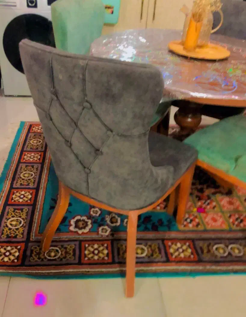 میز ناهارخوری چستر|میز و صندلی غذاخوری|زاهدان, |دیوار