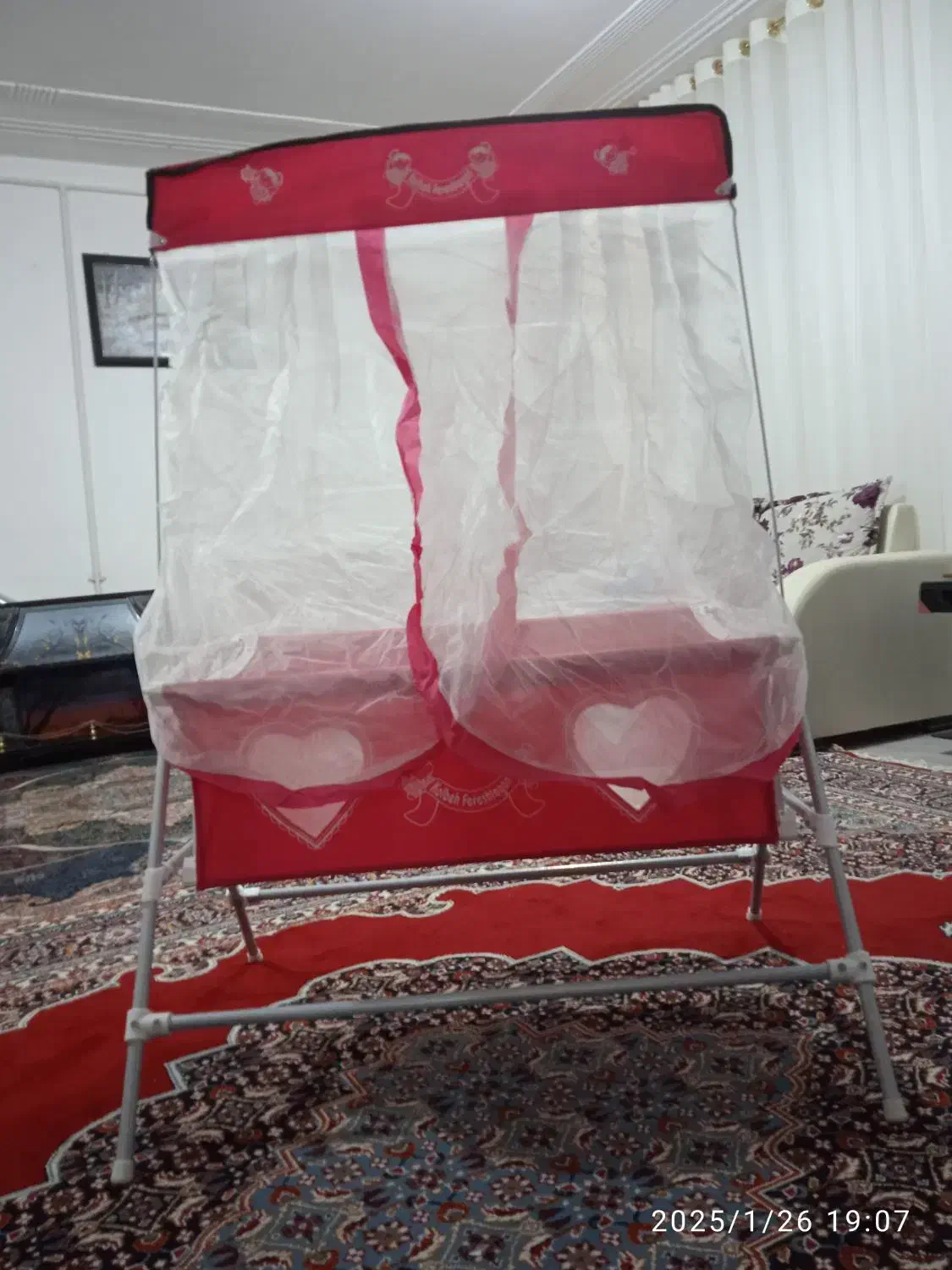 گهواره نو فروشی استفاده نشده|کالسکه و لوازم جانبی|شیراز, وزیرآباد|دیوار