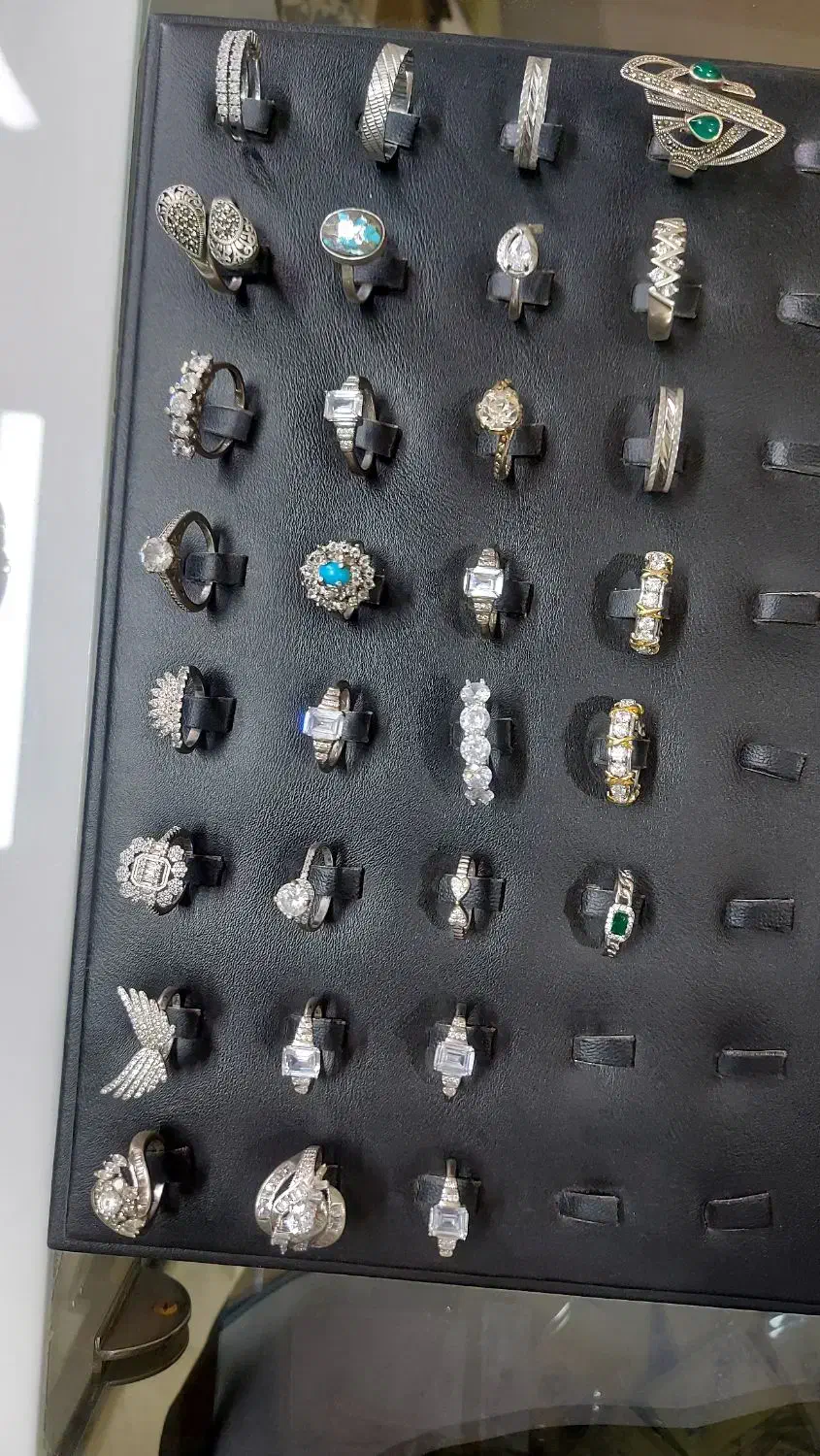 انگشتر زنانه نقره ۹۲۵|جواهرات|سنندج, |دیوار