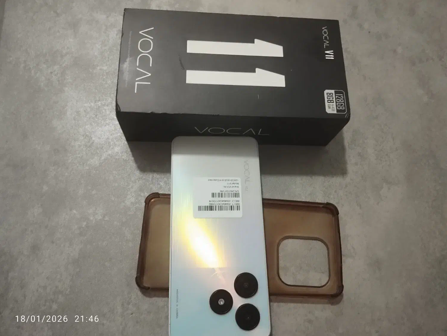 گوشی وکال v11 قیمت پایین|موبایل|گنبد کاووس, |دیوار