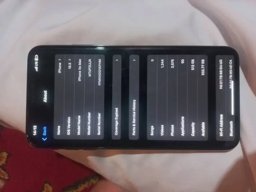 xs maz 512|موبایل|زابل, |دیوار