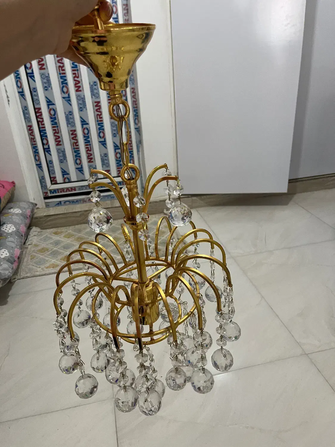 لوستر۲عدد معاوضه با فرش ۶متری|لوستر و چراغ آویز|همدان, |دیوار