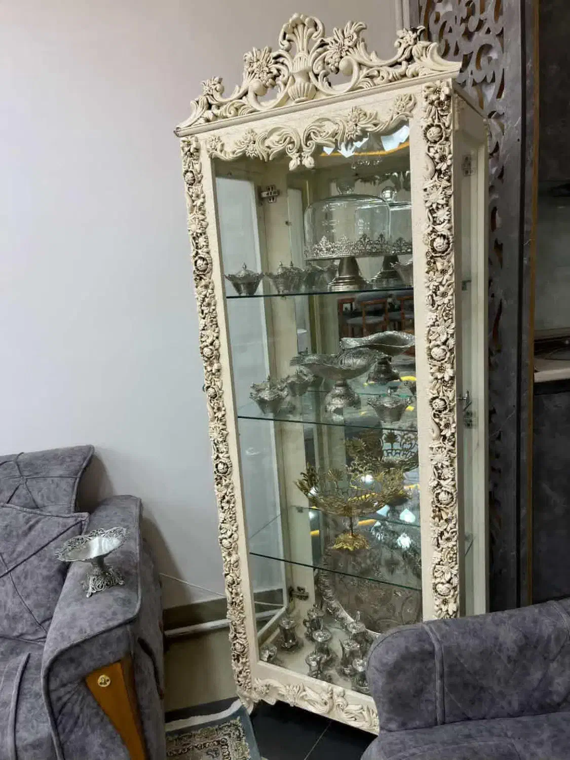 آینه کنسول|بوفه، ویترین، کنسول|نقده, |دیوار