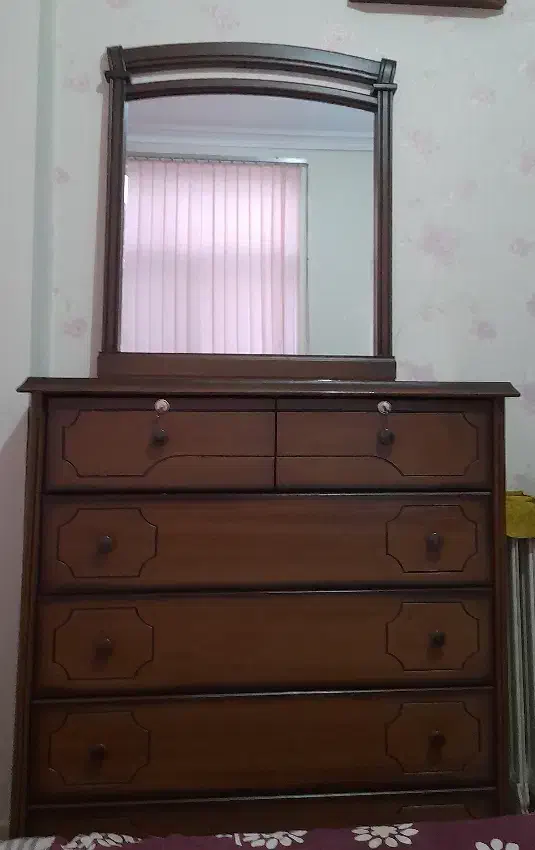 آیینه و کمد|جاکفشی، کمد، دراور|تبریز, |دیوار