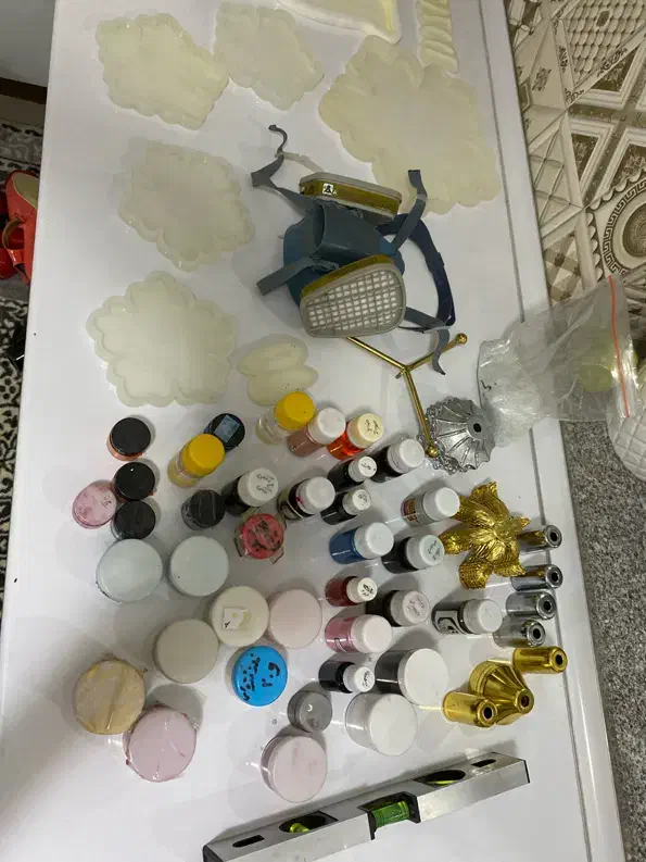 فروش لوازم رزین|صنایع دستی و سایر لوازم تزئینی|خلخال, |دیوار