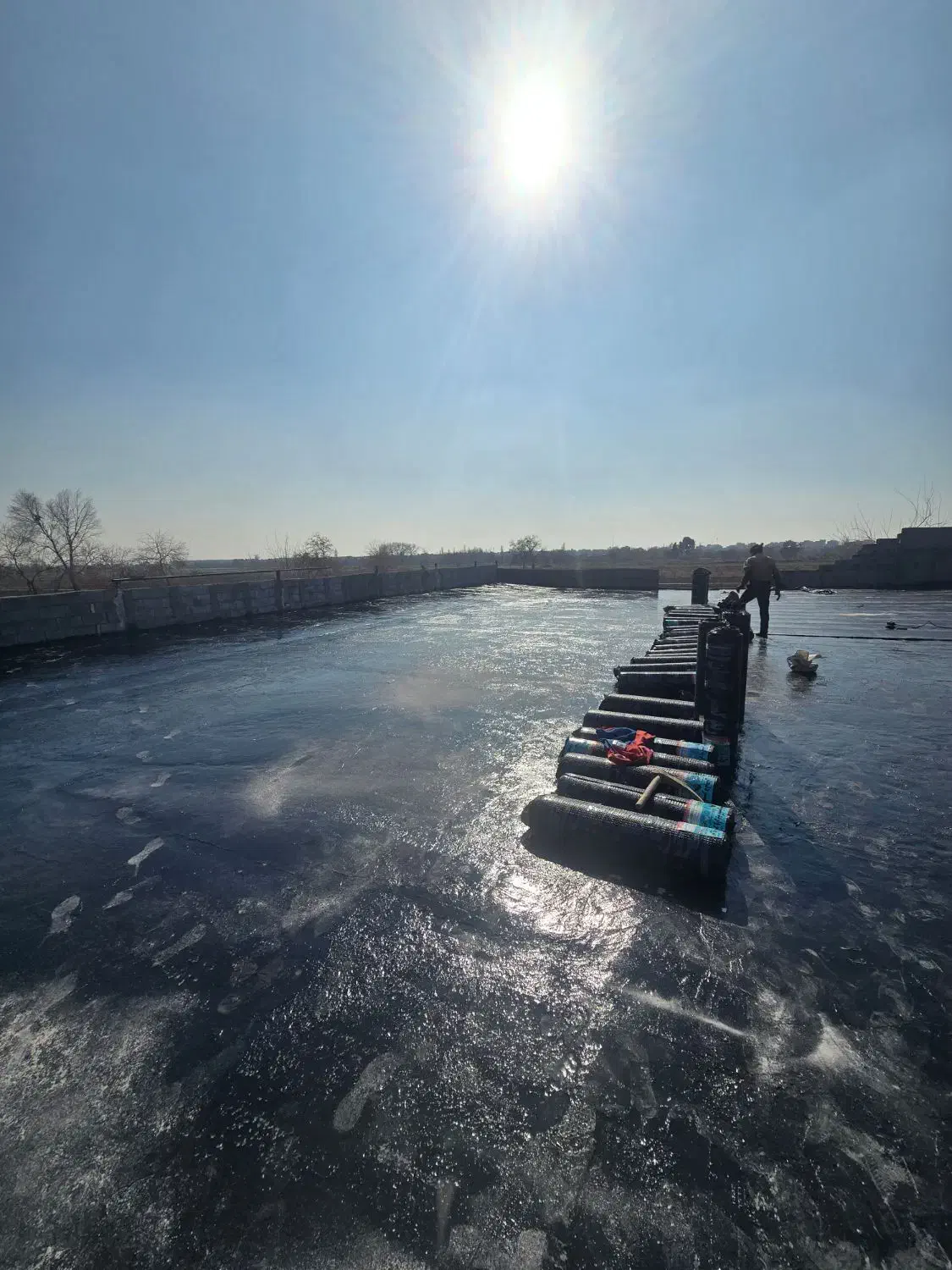 ایزوگام قیرگونی آسفالت با ضمانت|خدمات پیشه و مهارت|ری, شهید غیوری (ابن باویه)|دیوار