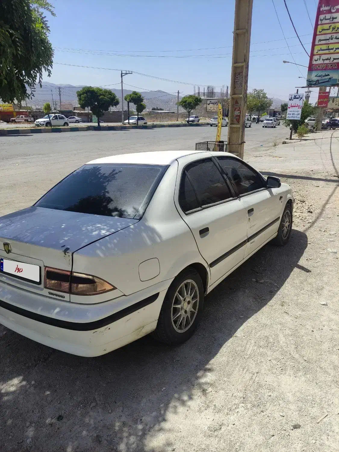 سمند ef7دوگانه کارخانه مدل۹۱|خودرو سواری و وانت|یاسوج, |دیوار