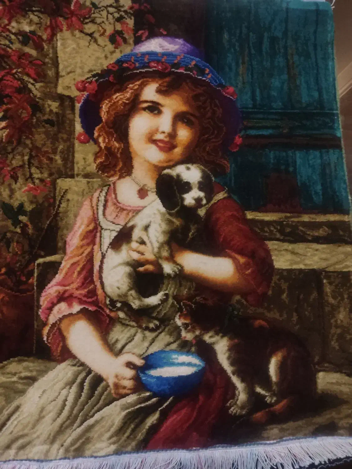 تابلو فرش دست بافت تبریز|تابلو فرش|تهران, توحید|دیوار