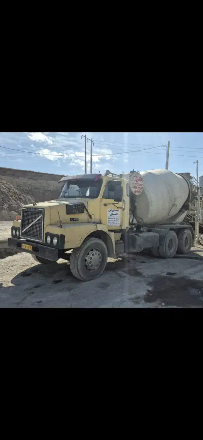 فروش میکسر ولوو کشنده توپ طلایی ۱۸ هزار|خودرو سنگین|اردبیل, |دیوار