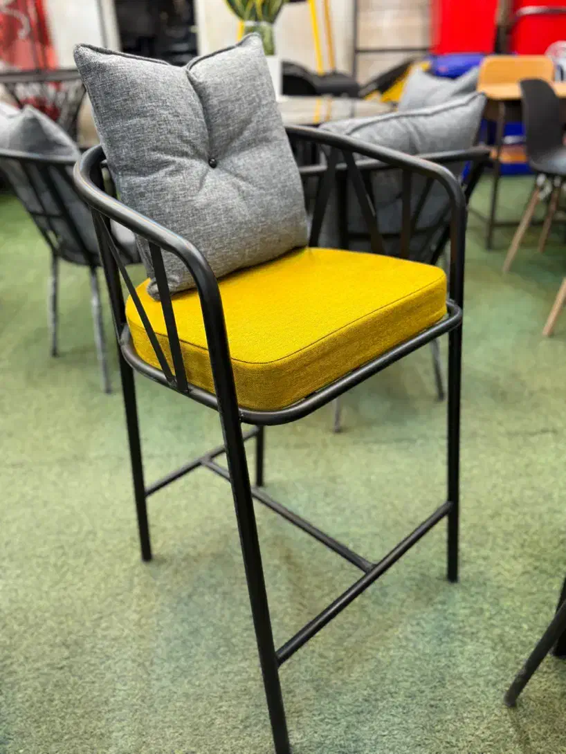 صندلی لاکچری فلزی بار پلاستیکی اپن بلند و مبل باغی|صندلی و نیمکت|مشهد, عامل|دیوار