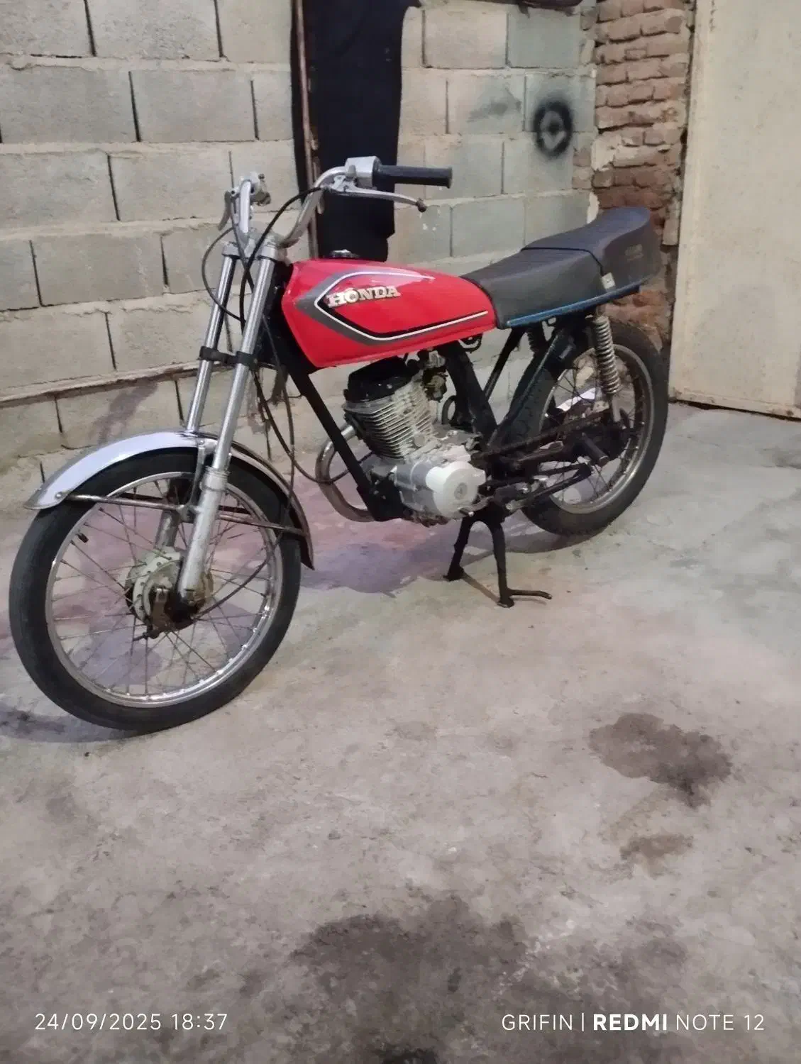 موتور 150cc مزایده|موتورسیکلت|خسروشاه, |دیوار