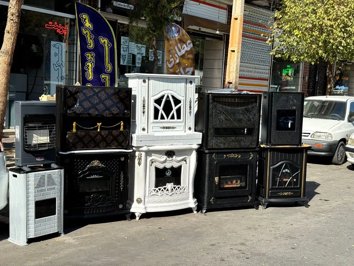 پخش و فروش ویژه انواع بخاری های گازی|بخاری، هیتر، شومینه|قزوین, |دیوار