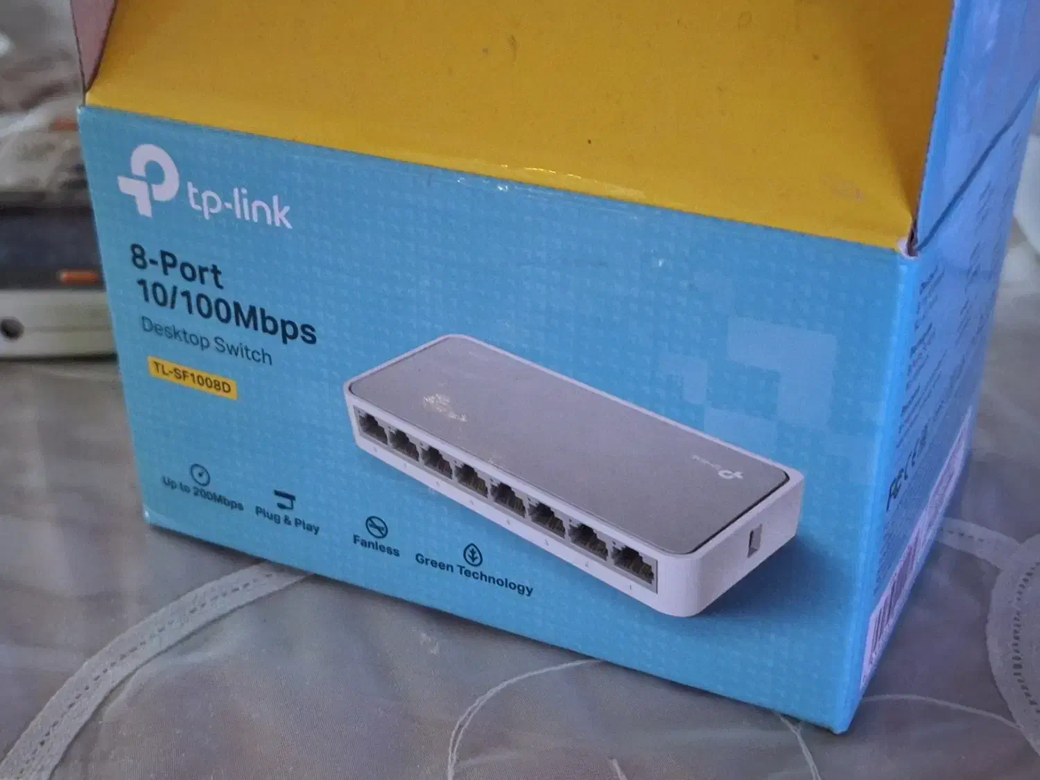 سوئیچ شبکه ۸ پورت TP-Link|مودم و تجهیزات شبکه|تهران, مهران (سیدخندان)|دیوار