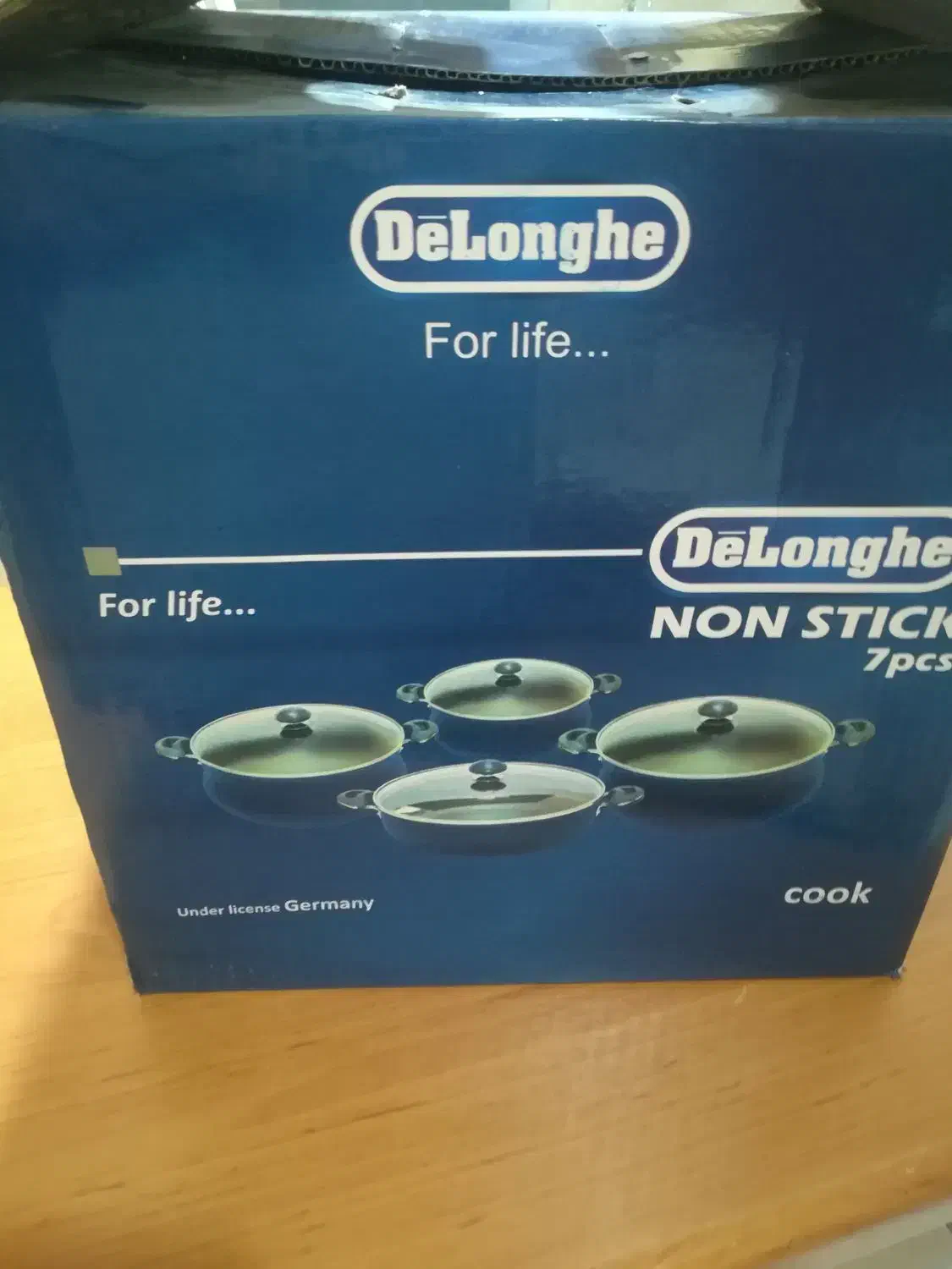 سرویس قابلمه 7 پارچه گرانیتی دلونگی|ظروف پخت‌وپز|مشهد, تربیت (صدف)|دیوار