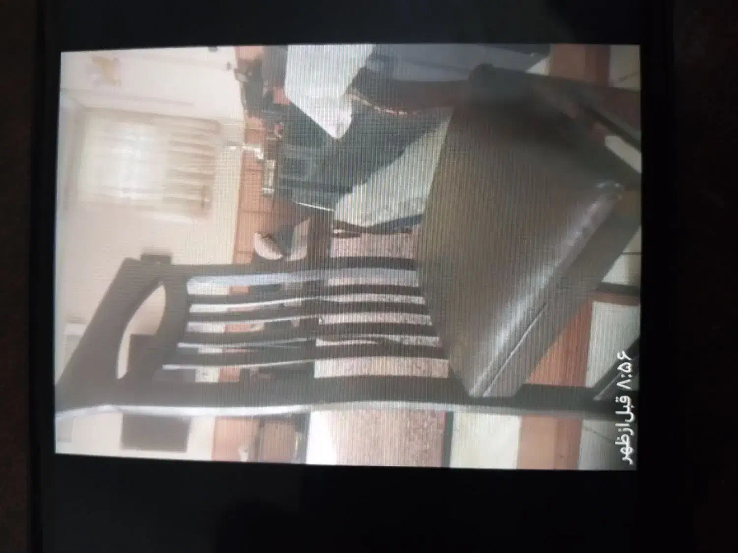 میزوصندلی نهارخوری چوب وچرم|میز و صندلی غذاخوری|رفسنجان, |دیوار