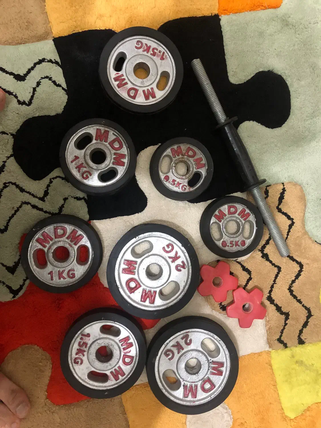 دمبل ۱۰کیلویی نو|تجهیزات ورزشی|لاهیجان, شهید آوینی|دیوار