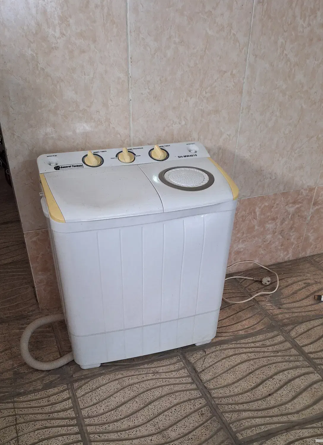 مینی واش دوقلو جنرال تکنیک سالم و تمیز در حد نو|ماشین لباسشویی و خشککن لباس|تهران, فدک|دیوار