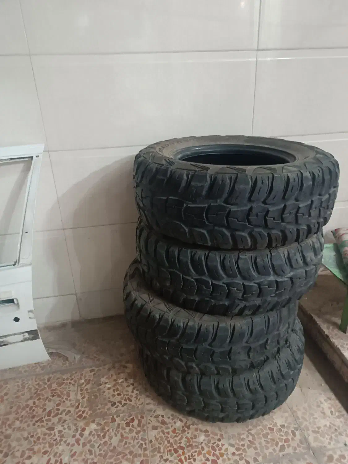 با سلام فروش 4حلقه لاستیک آفرود مارک مارشال|قطعات یدکی و لوازم جانبی|ایذه, |دیوار