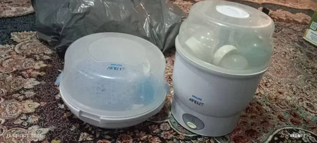 استریل شیشه شیرواب چکان وبرس وتعدادی شیشه شیر|اسباب و اثاث بچه|تهران, امام زاده حسن|دیوار