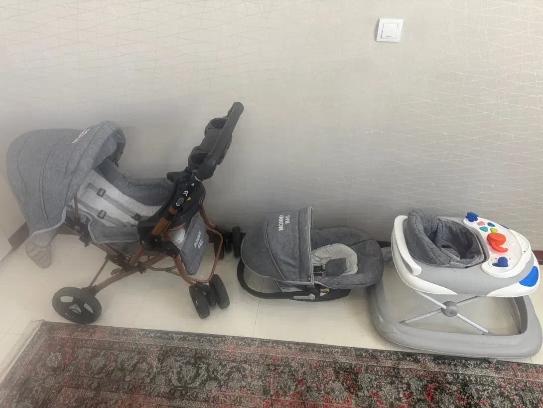 ست کالسکه کودک دلیجان|کالسکه و لوازم جانبی|سیرجان, |دیوار