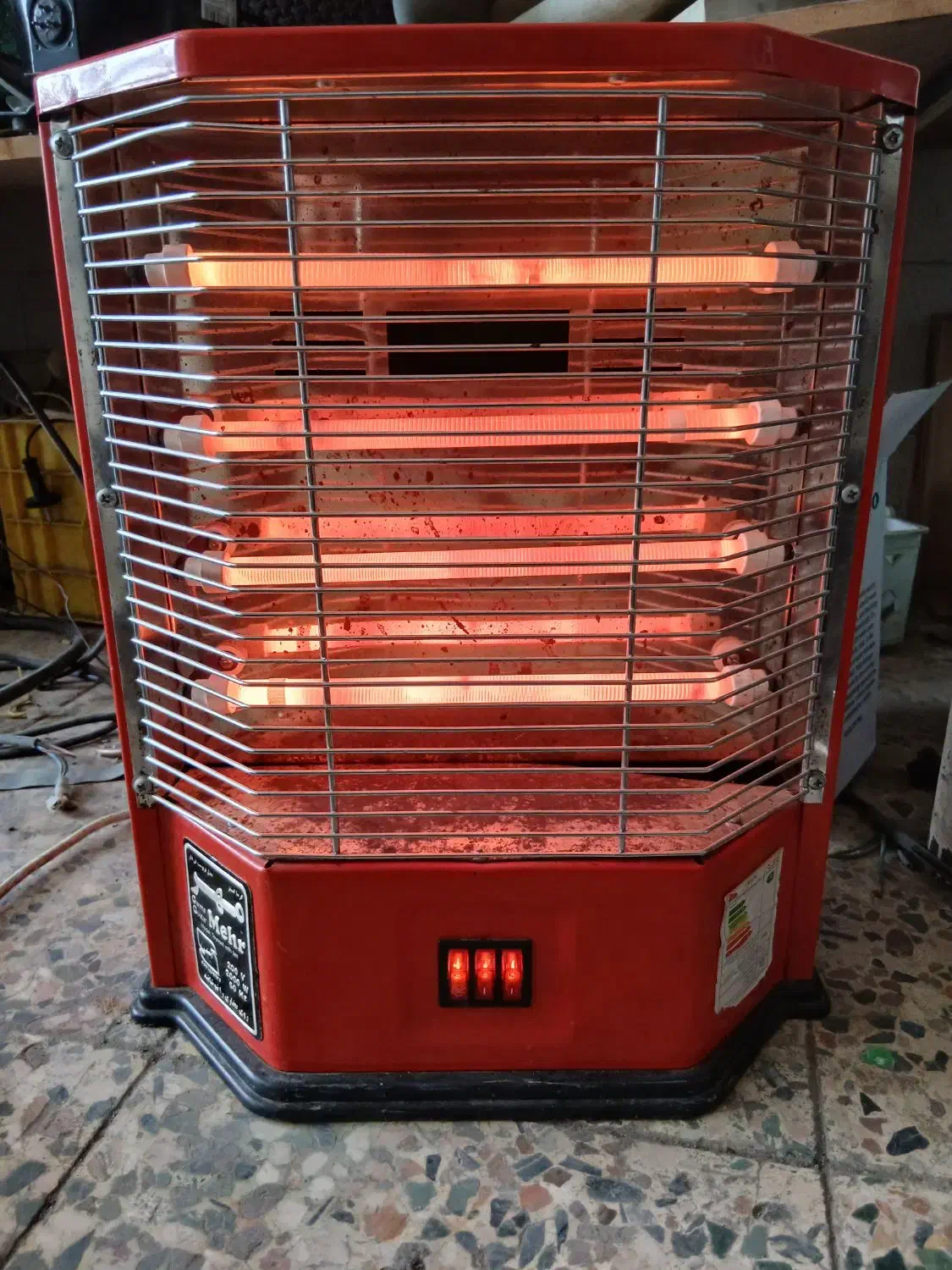 هیتر فن داریم مصرف|بخاری، هیتر، شومینه|ایذه, |دیوار