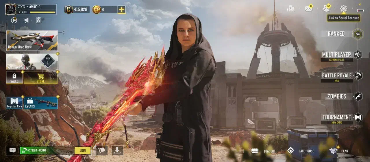 اکانت کالاف دیوتی موبایل تک هند|کنسول، بازی ویدئویی و آنلاین|پردیس, فاز ۱|دیوار