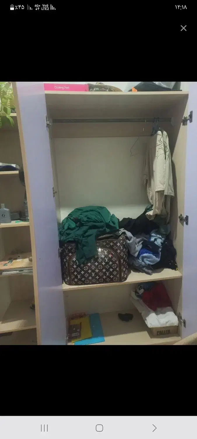 کمد نوجوان و میز تحریر|جاکفشی، کمد، دراور|فردیس, منظریه|دیوار