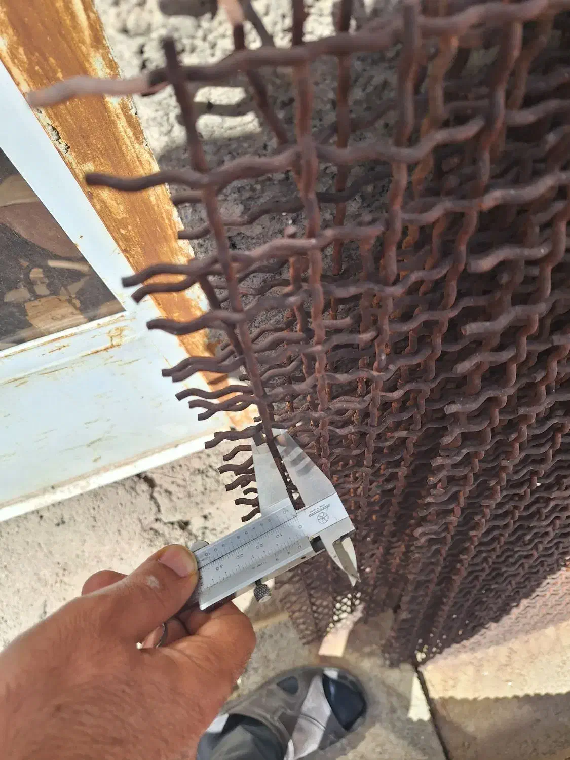 فنس سرندی و فنس پرسی و توری گابیونه و مفتول|مصالح و تجهیزات ساختمان|کرمان, |دیوار