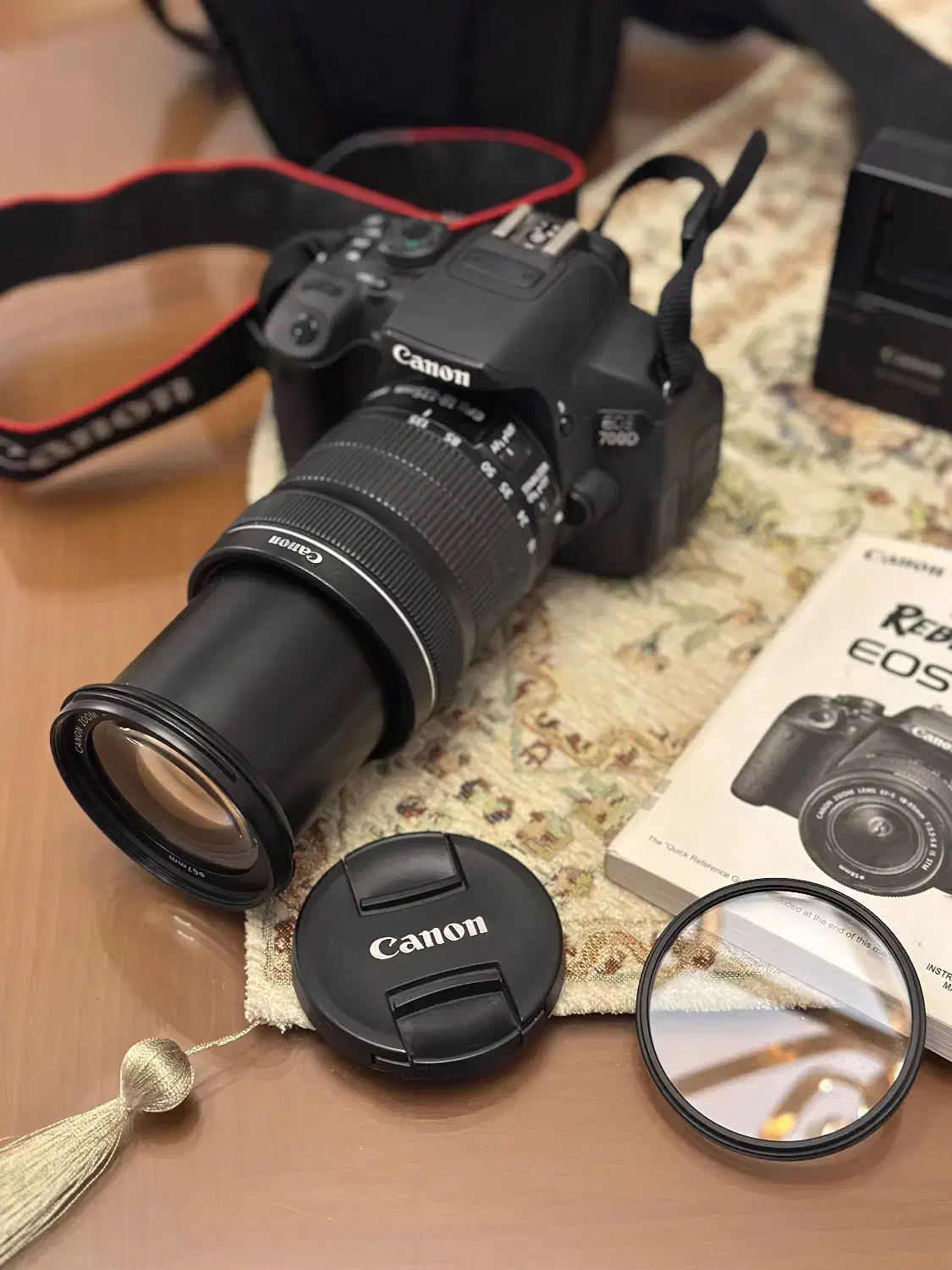 دوربین canon700D|دوربین عکاسی و فیلم‌برداری|تهران, شهرک چیتگر|دیوار