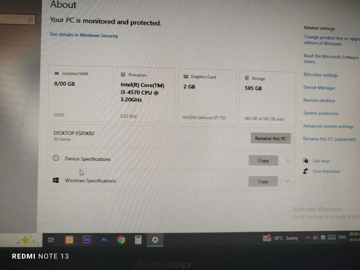 سیستم اداری / بازی / کامپیوتر خانگی|رایانه رومیزی|مشهد, جاهد شهر|دیوار