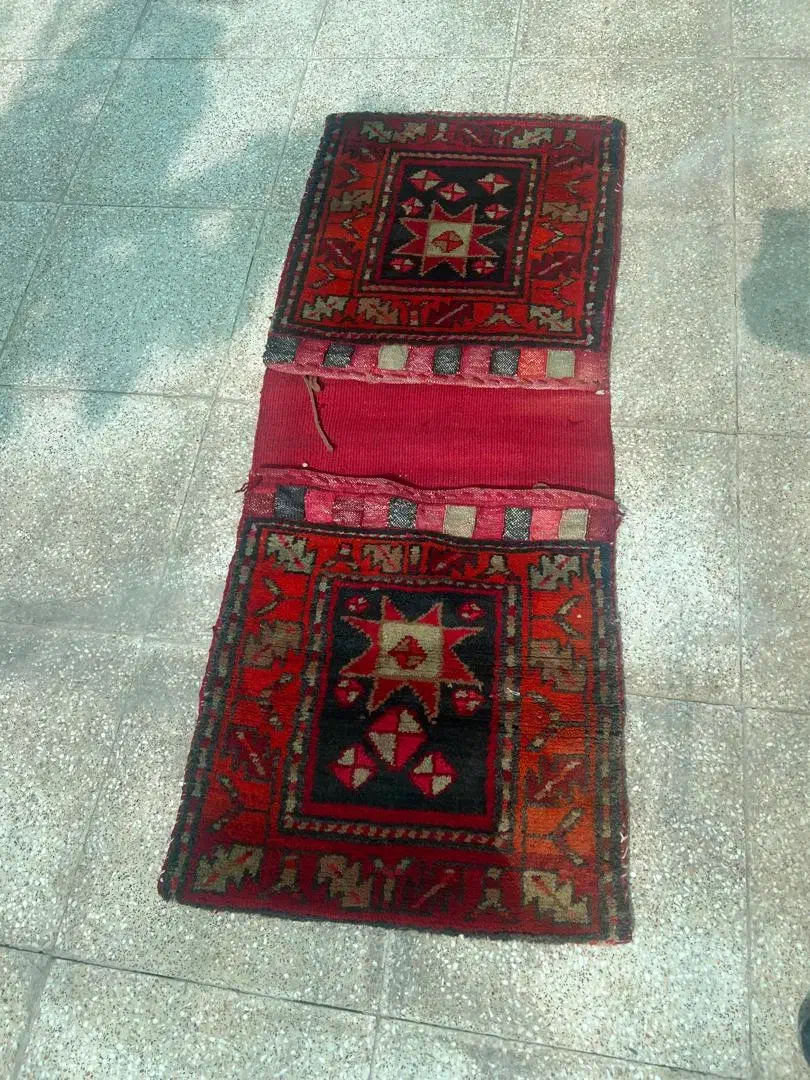 خورچین دست باف وسنتی|گلیم، جاجیم، گبه|کاشان, فاز ۱ ناجی آباد|دیوار