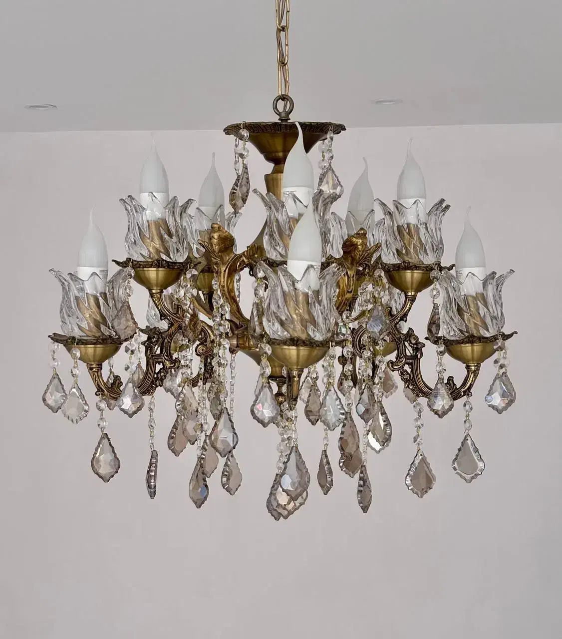 لوستر برنز|لوستر و چراغ آویز|اراک, |دیوار