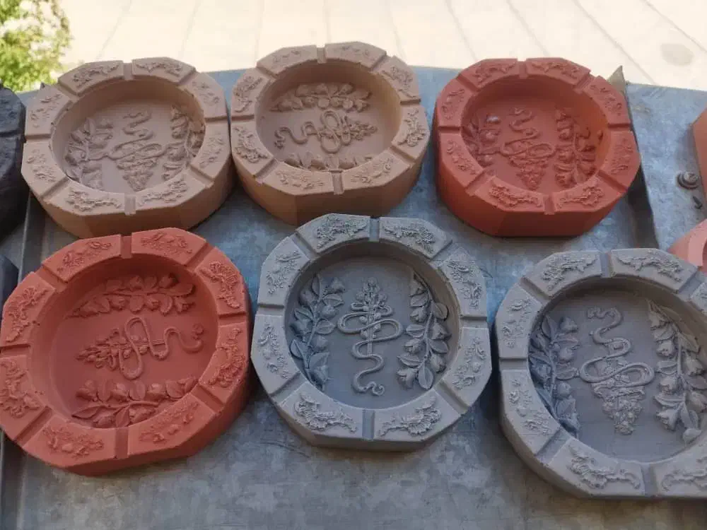 ۱۰۰۰ عدد زیر سیگاری سنگی به همراه ۱۰۰۰ عدد آفر|صنایع دستی و سایر لوازم تزئینی|صدرا-فارس, فاز ۱|دیوار