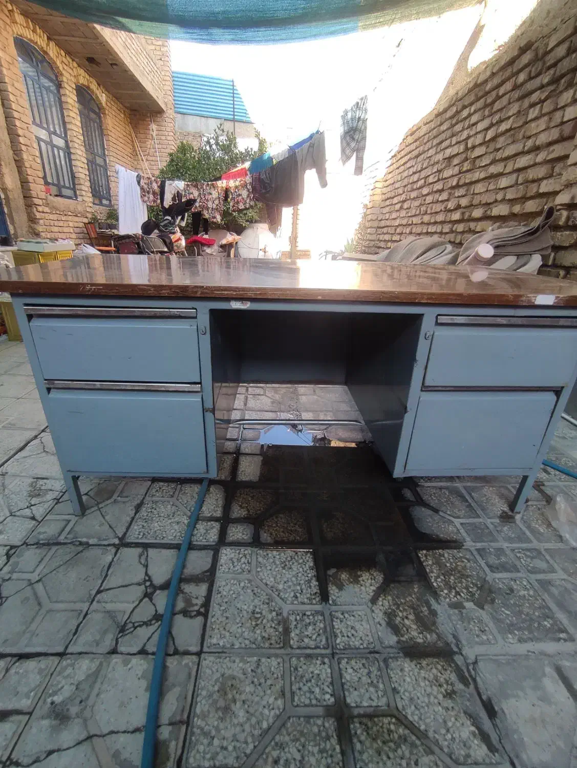 میزفلزی ابعاد180/80|میز تحریر و کامپیوتر|شیراز, مسلم|دیوار