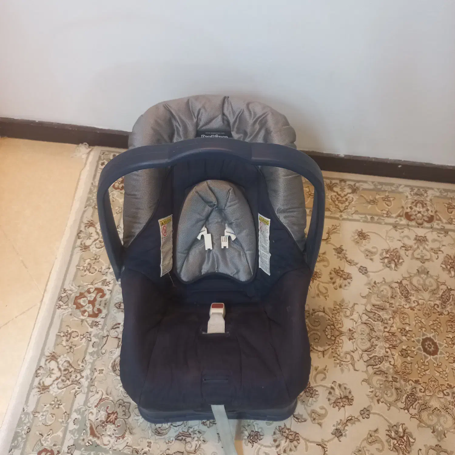 صندلی کودک  ماشین ایتالیایی اصل  مدل پگ پرگو|تخت و صندلی بچه|قم, دروازه قلعه|دیوار