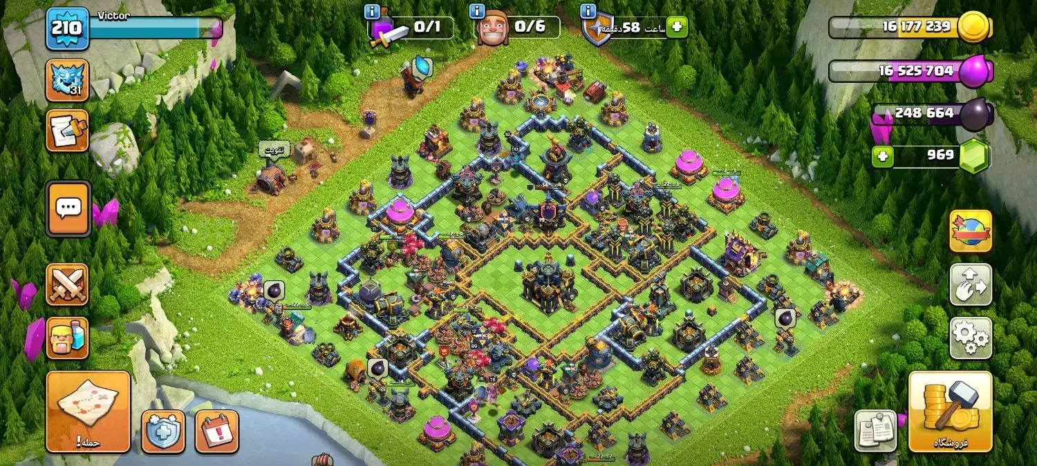 اکانت کلش فروشی|کنسول، بازی ویدئویی و آنلاین|بیرجند, |دیوار