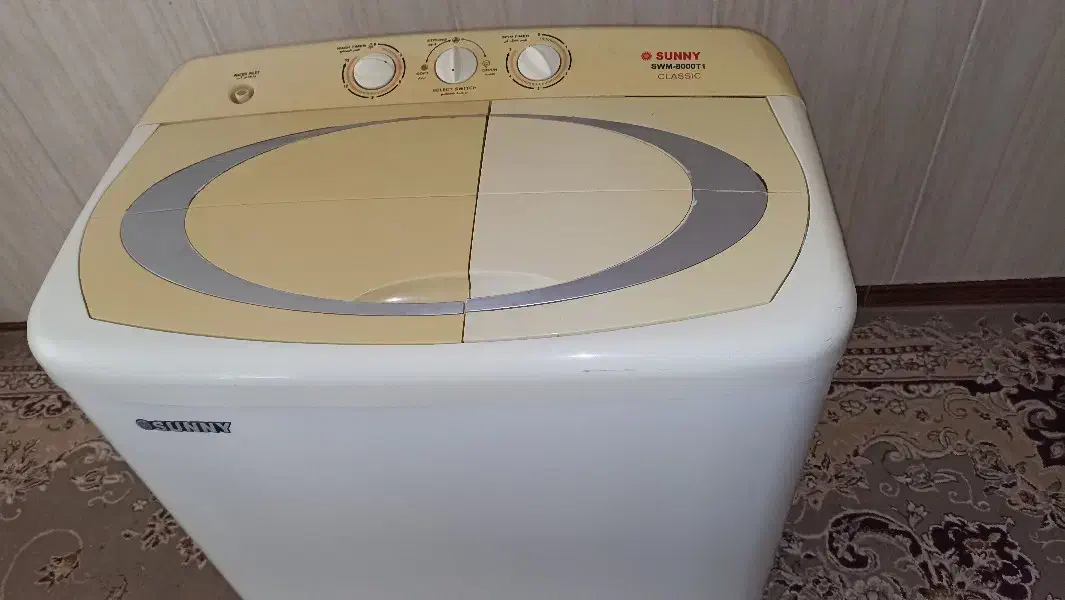 ماشین لباسشویی دوقلو سونی هشت کیلویی|ماشین لباسشویی و خشک‌کن لباس|مشهد, کوی سیدی|دیوار