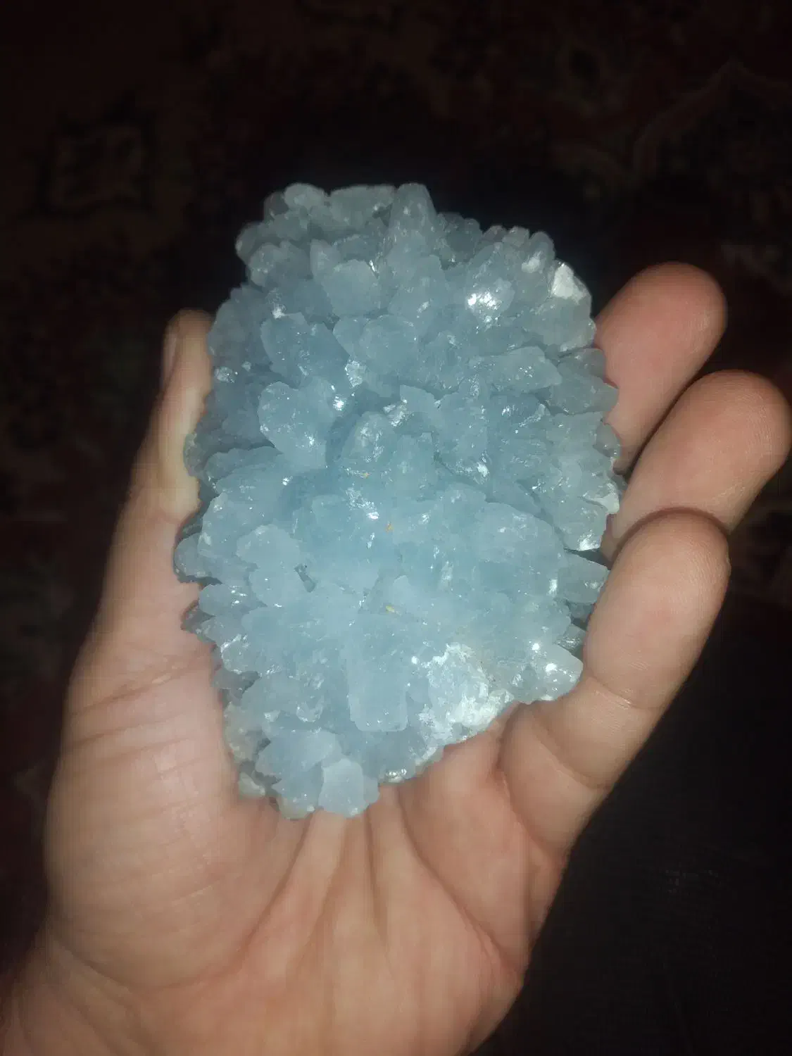 سنگ سلستین آبی|جواهرات|ورامین, ورامین|دیوار