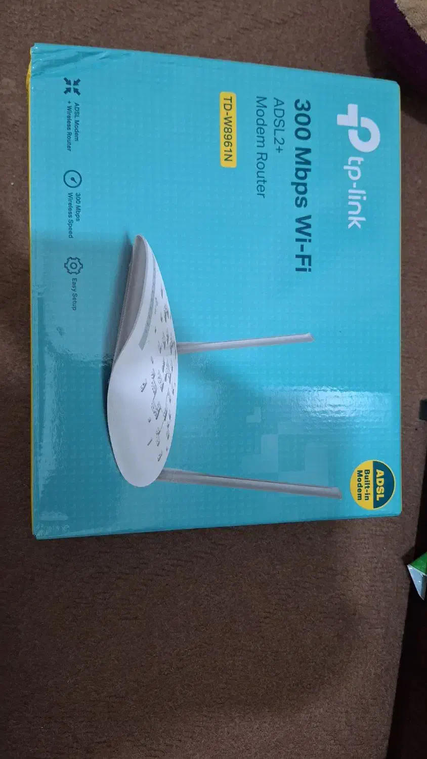 مودم TP linkکاملا نو و بدون استفاده|مودم و تجهیزات شبکه|مراغه, |دیوار