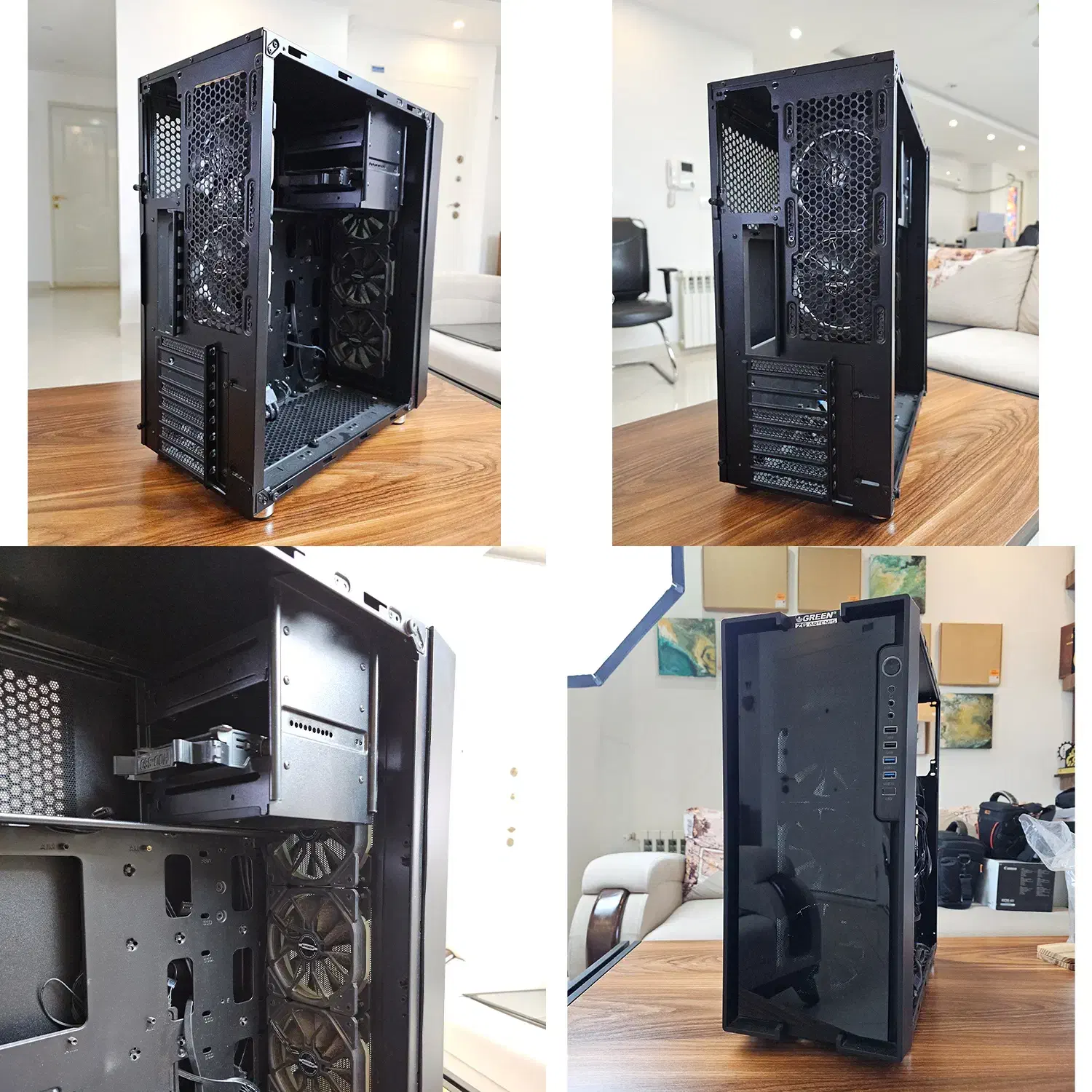 بدنه کیس کامپیوتر گرین Z6 ARTEMIS RGB|قطعات و لوازم جانبی رایانه|تهران, سید خندان (جلفا)|دیوار