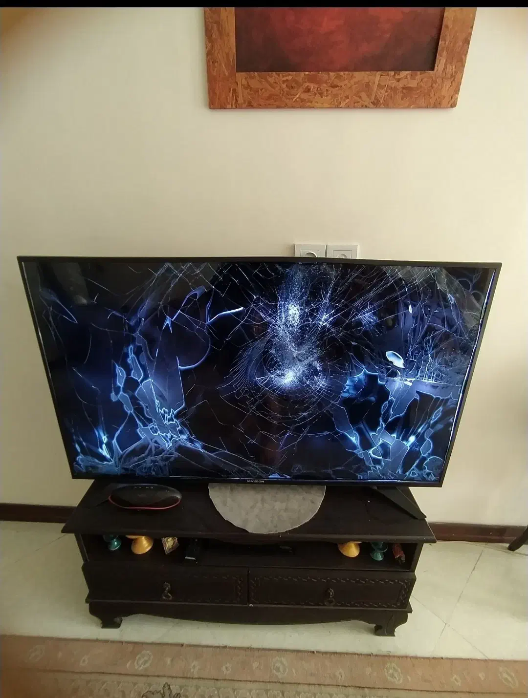 تلویزیون ۴۹ ایکس ویژن|تلویزیون و پروژکتور|تهران, حر|دیوار