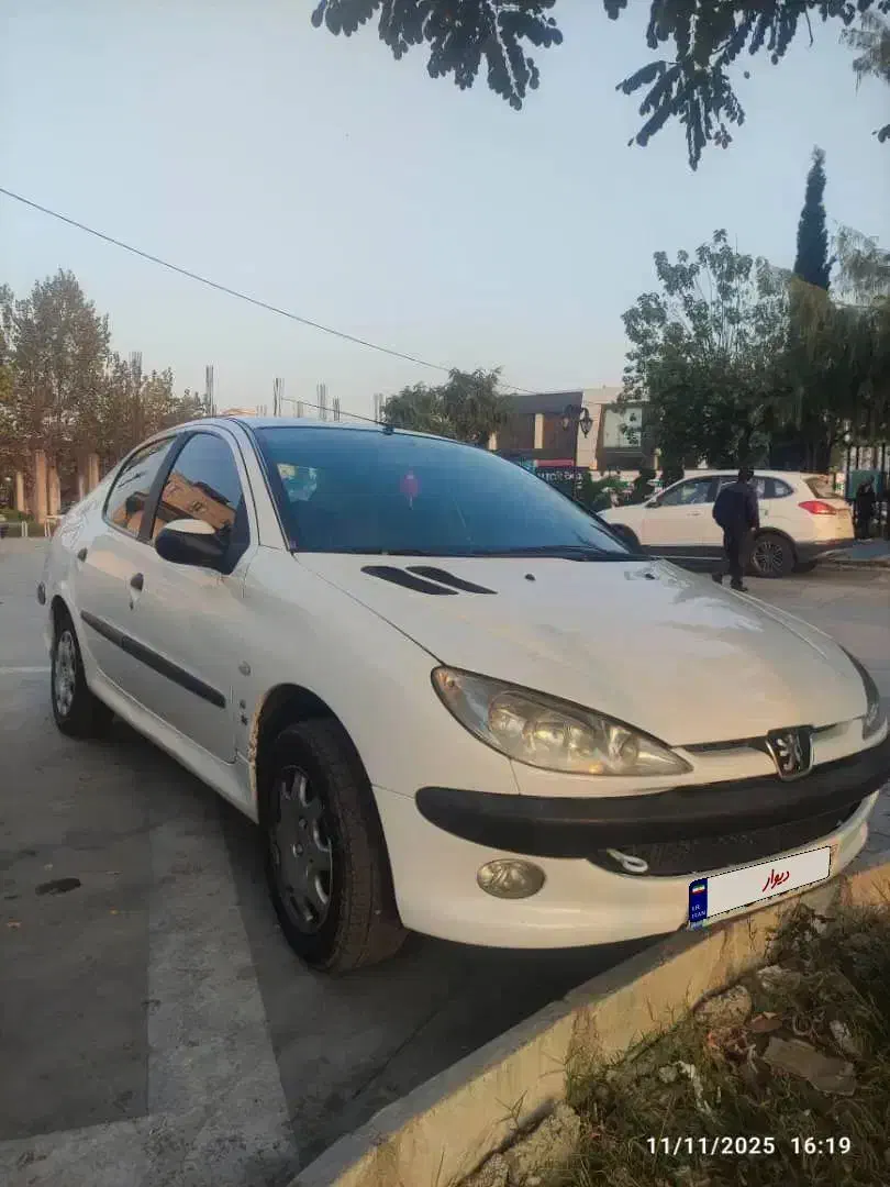 206sd تیوفایو فرانسه مدل ۸۹|خودرو سواری و وانت|رودسر, |دیوار