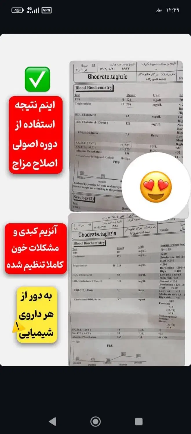 پکیج های تناسب اندام،لاغررئیی و کبد چربب|تجهیزات ورزشی|کوثر, |دیوار