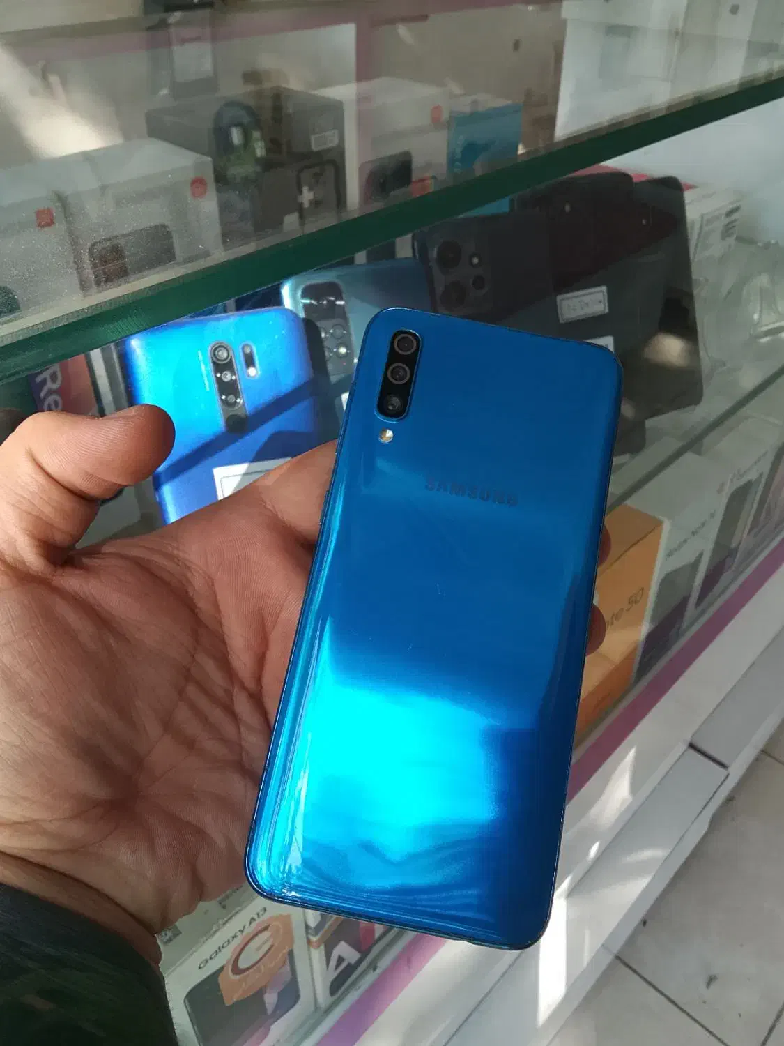 A50 سامسونگ 128 رام 4|موبایل|بهارستان, |دیوار