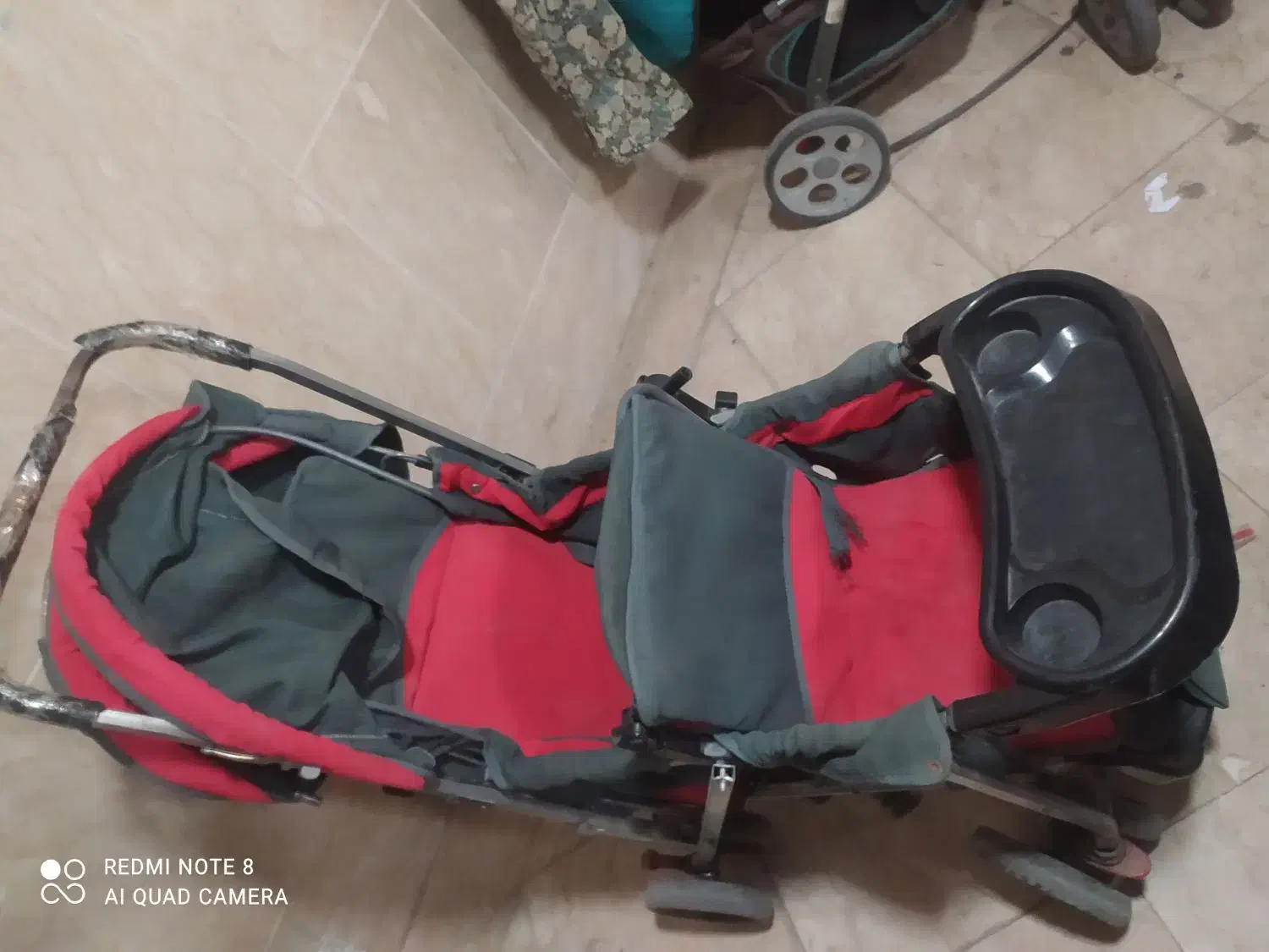 فروش کالسکه دوقلو جنس عالی|کالسکه و لوازم جانبی|قم, الوندیه و گذر صادق|دیوار