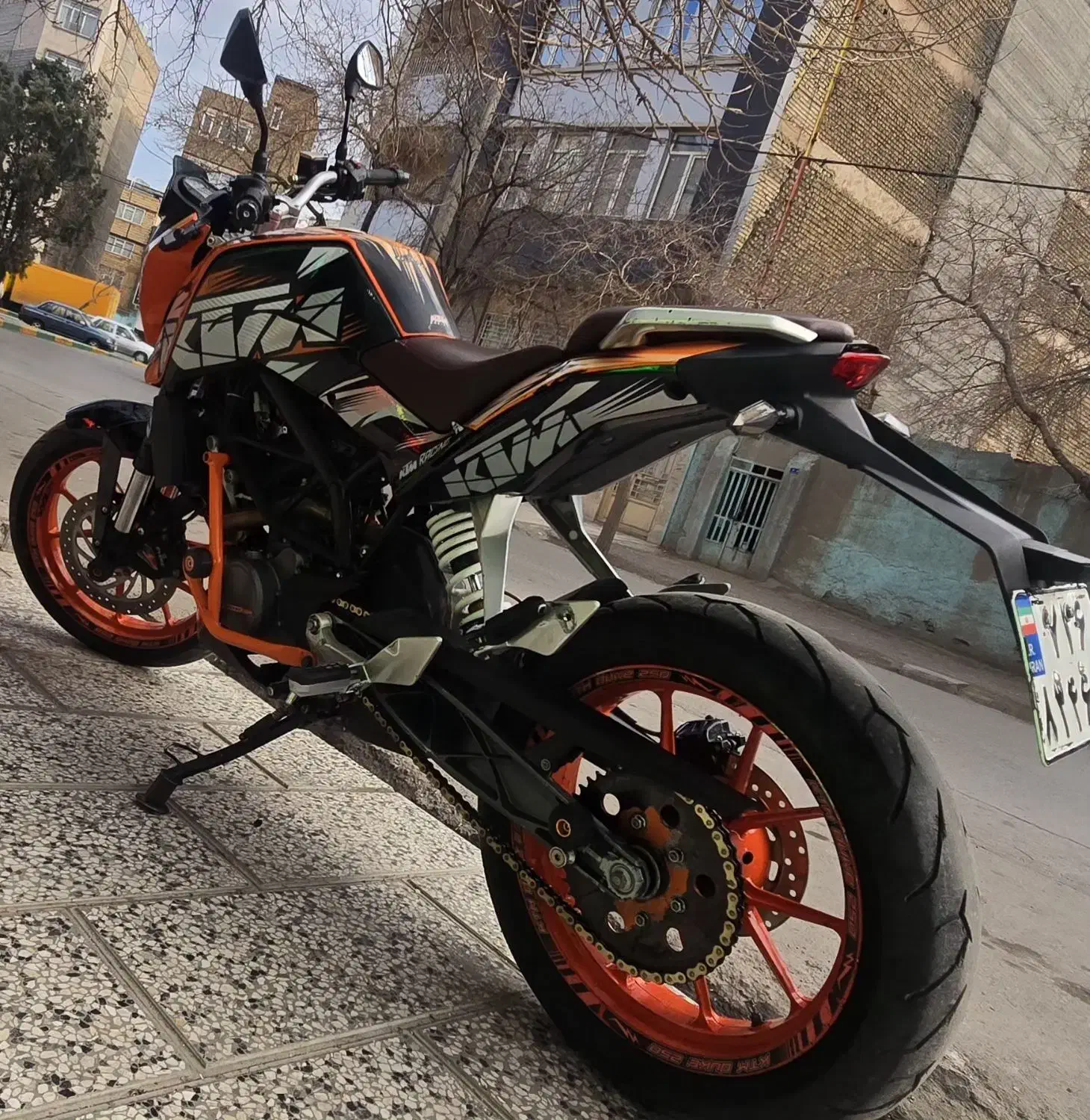 کی تی ام دوک 200|موتورسیکلت|مشهد, کوی پلیس|دیوار